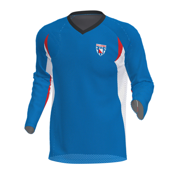 Basic Mesh O-Shirt LS Men