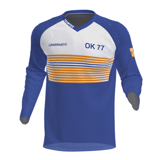 Basic Mesh O-Shirt LS Men
